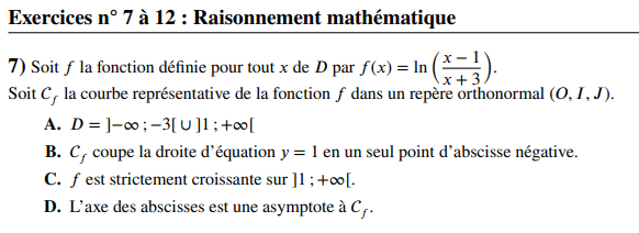 exemple épreuve concours école de commerce